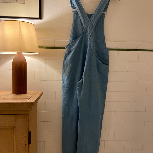 Lily Ashwell Linen Jo Dungarees (overalls) - Picture 3 of 4
